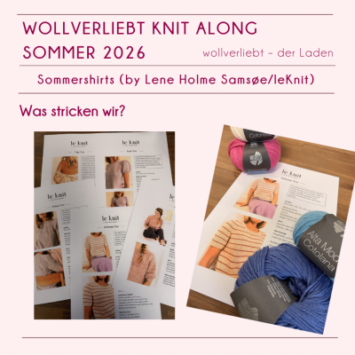 T-Shirt oder Top? Unser Sommer-KAL ab 18. Mai 2026