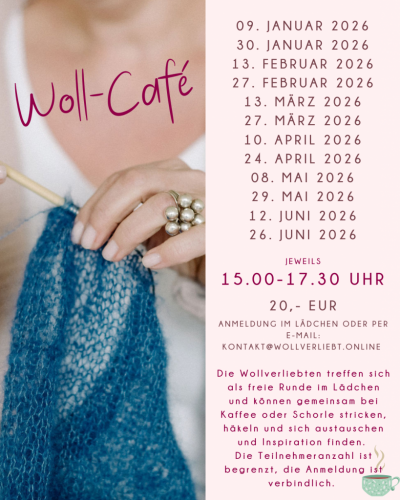Wollcafé Termine