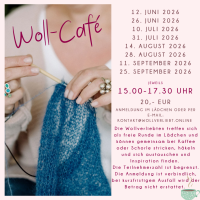 Wollcafé und Lädchensamstage – Termine fürs 2. Halbjahr